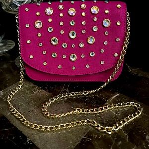Juicy Couture Rhinestone Studded Mini Bag